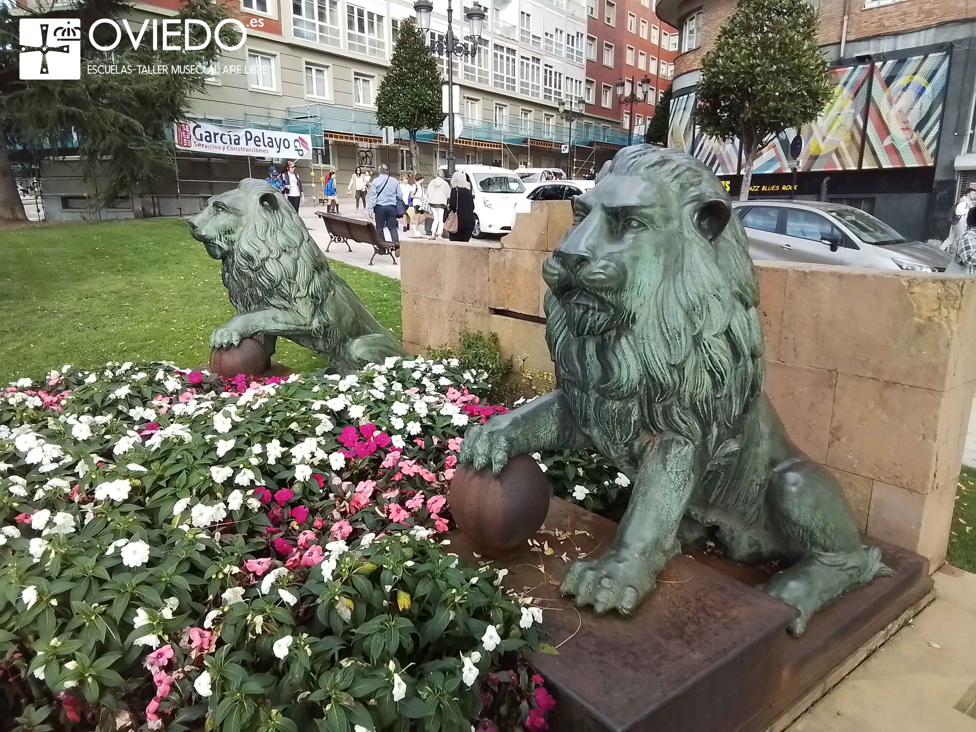 Escultura Leones